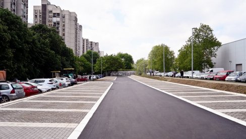 STANARIMA JOŠ 100 MESTA: Novi parking u Jurija Gagarina na Novom Beogradu